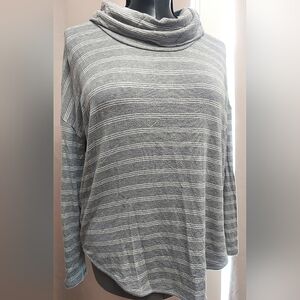 Lou & Grey for Loft Women's Cowl Neck Long Sleeve Top.